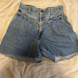 Vintage denim shorts